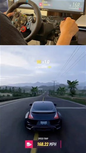 Testing out new Logitech shifter on FH5 🤙🏼