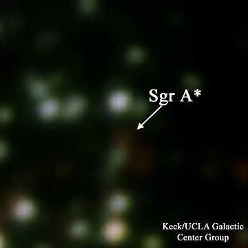 Time lapse of the supermassive black hole at the center of the Milky Way