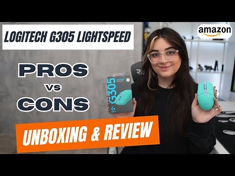 Logitech G305 LIGHTSPEED Gaming Mouse Review & Unboxing in under 2 minutes | Amazon.com