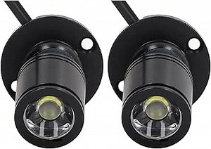 LED Mini Spot Light for Display, Small Spotlight USB, 5V Miniature Spot Lights for Closet, Artwork, Jewelry, DIY Craft and Plants, 6.6 Ft Cable 1 Watt 3 Types(3000K, 2-Warm Light)