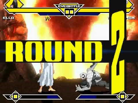 MUGEN - Ella (Aiduzzi) arcade mode run