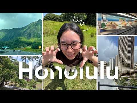 HONOLULU HAWAII VLOG DAY 1 | FLYING TO O'AHU!🌺Ala Moana Mall, Genki Sushi