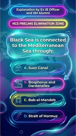 Last 30 Days to HCS Prelims | Map Trap 🔥| Black Sea