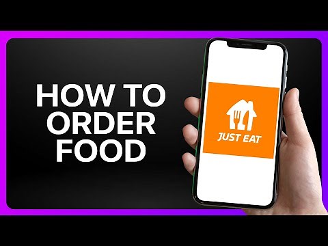 How To Order Food Just Eat Tutorial