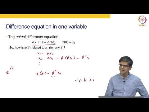 Recap: Differential and Difference Equations