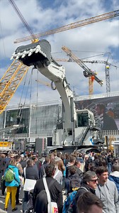 Liebherr’s electric 9400 pulling in the crowds at Bauma 2025 | Awesome Earthmovers