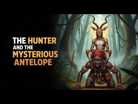The hunter became a slave to an antelope 🥲 __full story. #foryou #viralvideo #folktalestories
