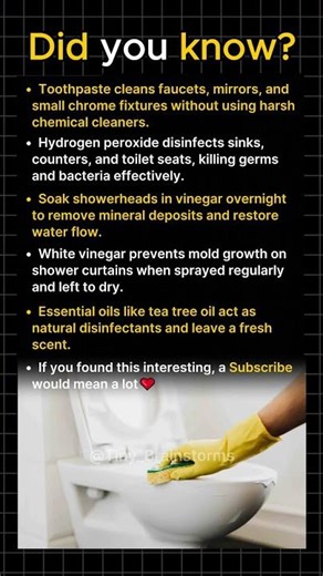 Bathroom Cleaning Hacks Everyone Should Know