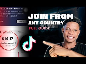 How to Join the TikTok Creator Rewards Program From Any Country (Full Guide)