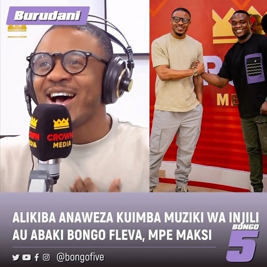 bongo5.com | Staa wa Bongo Fleva na Rais wa Crown Media @officialalikiba alivyoimba wimbo wa @joellwaga SITABAKI NILIVYO. Unampa maksi ngapi... | Instagram