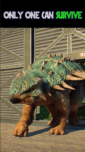 Spinosaurus🦖vs Ankylosaurus🐊 Jurassic World Evolution 3🌱 #jurassicworld #dinosaurs #dinosaurshorts