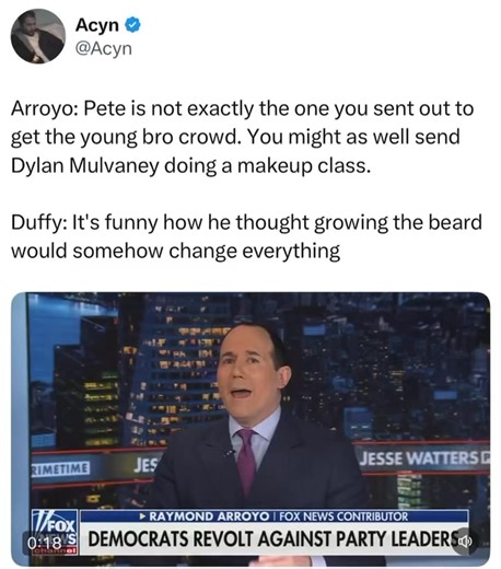 62K views · 1.2K reactions | Some blatant homophobia from @realraymondarroyo & @rcamposduffy after @pete.buttigieg gave a 3 hour master-class on the Flagrant 2 podcast. Nasty stuff piped into the homes of millions, because they wish they had 1/10th of Pete’s intellect. | The Tennessee Holler | Facebook