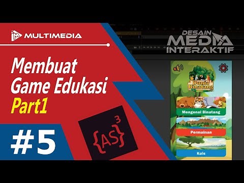 #5 Membuat Game Edukasi dengan Adobe Animate (Part.1)