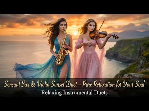 Romantic Chill 🥂 Saxophone, Violin & Piano Soothing Music for the Soul ✨