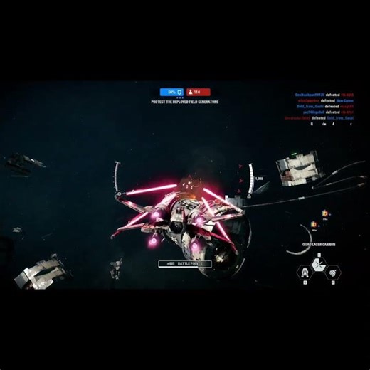 New Republic T-70 X-WING Kill Montage #shorts #starwarsbattlefront2 #killmontage #starwars #gaming