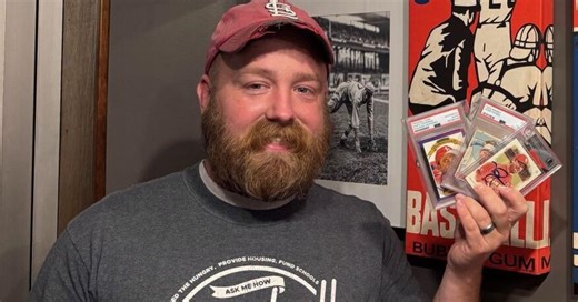 Hochman: After suicide attempt, Cardinals fan now helps others — through baseball cards