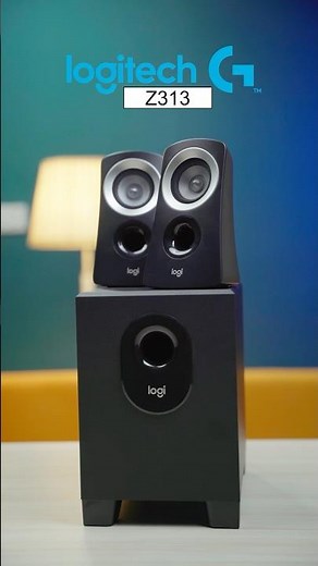 Upgrade your audio system with the Logitech Z313 speaker system. #gadgetmonk #logitech #logitechz313