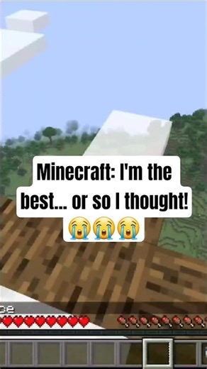 Minecraft: I'm the best... or so I thought! #shorts #minecraft