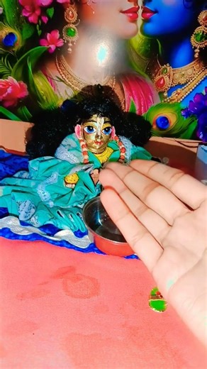 natkhat lalla😁 #laddugopal #masti #varindavan #viral #manoramakumari #cartoon