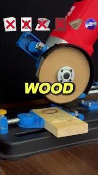 “Paper Sheets, Playing Card, Foil Paper, Sandpaper, Wood & CD Disc vs Wood Block | Grinder Test”
