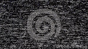 Real Analog Static Noise Texture. Monochrome, Black and White Offset Flickering Noise Stock Footage - Video of problem, interference: 215727952