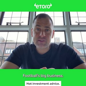 6.4K views · 40 reactions | Football clubs invest in their players, and the numbers show it can really pay off ⚽ Explore the financial strategies behind this billion-pound industry and check out eToro's Football Investment Report in association with Transfermarkt. https://etoro.tw/3Ojy2iq | eToro | Facebook