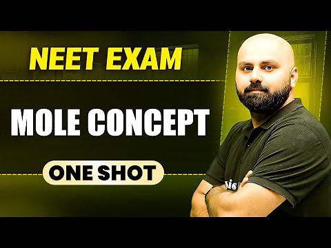 MOLE CONCEPT in 1 Shot || All Concepts & PYQs Covered || Prachand NEET