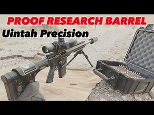 Proof Carbon 6.5 Creedmoor UPR10 Uintah Precision Rifle Test