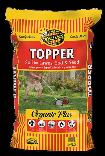 Kellogg Garden Organics Topper Soil for Lawns, Sod & Seed
