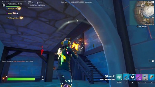 Prepárate para entrar a Randomizer, construido por KKSlider y BunniFnc. ✅ Arena FFA ✅ Más de 400 armas combinaciones consumibles ✅ Un nuevo diseño cada vez que reinicias Código de Isla: 2884-4820-0228 | Fortnite