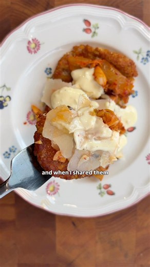 Crispy kimchi hash brown’s #shorts