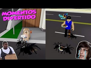 BROOKHAVEN MOMENTOS DIVERTIDOS VESTIDOS DE ARAÑA (ROBLOX)