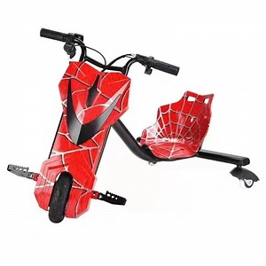[Hot Item] Electric 3 Wheel Drift Scooter Rental 360 Rotating Drift Kart for Kids Children Battery Drift Trike
