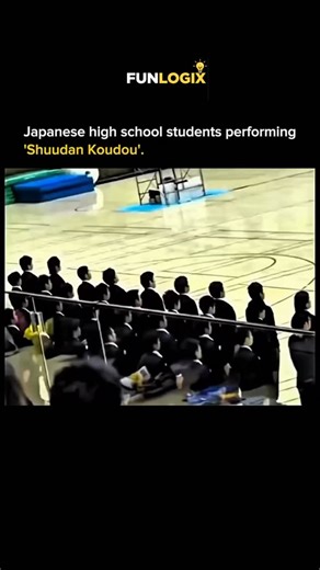 Funlogix on Instagram: "It is a cultural practice, famously performed by students at Nippon Sport Science University, that emphasizes unity, teamwork, and dedication, and has origins in military drills. Copyright Disclaimer: This content is shared for educational purposes only. All rights belong to their respective owners"