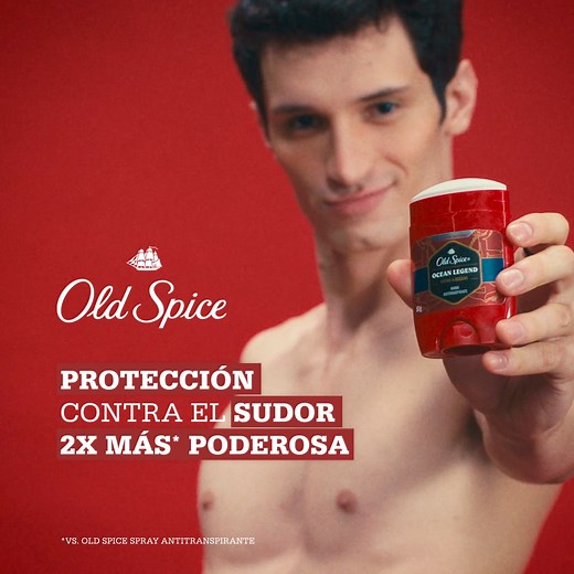 ¡La barra antitranspirante de Old Spice te protege contra el sudor 2x más que un spray*! * vs. Old Spice spray antitranspirante | Old Spice Latinoamérica | Facebook