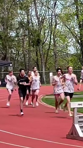 just keep swimming, just keep swimming 😆 #running #steeplechase #trackandfield #fail #shorts