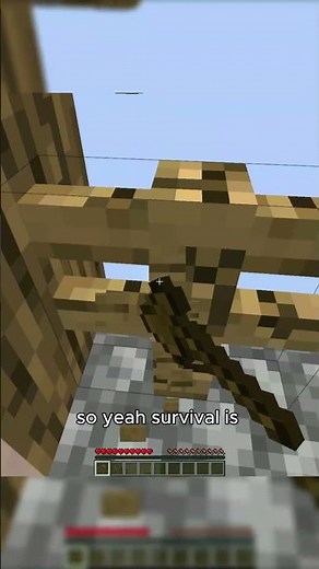 Is surviving on a super flat world made completely of gravel possible?