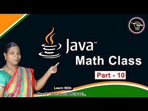 Learn Java - Part - 10 | Java Math Class | Java Tutorial in Tamil for Beginners | Tamil Academy