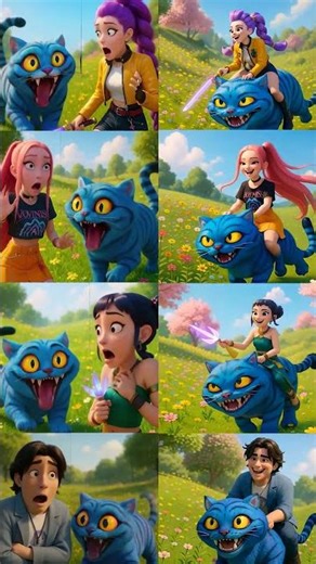 KPOP DEMON HUNTERS CAT SINGING "Dramatic Expression"