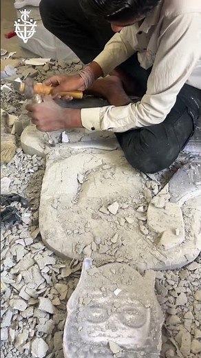 Making Buddha Statue by Hand | Wall Art Craft Step by Step. #art