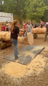 906K views · 2.6K reactions | Woman competes in logging contest | Best Videos | Facebook