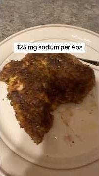 Crispy Chicken Breast - Low Sodium #lowsodium #lowsodiumdiet #recipe #reducedsalt