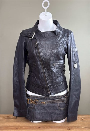 Vintage Diesel Leather Jacket Restock This Thursday