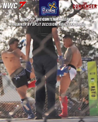 NWC - Nepal Warriors Championship on Instagram: "Winner in bout 2, Abhisekh Shahi 🇳🇵🔥 #nepalwarriorschampionship #fightnights #pokharanepal🇳🇵"