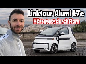 Mini electric car in the big city: Linktour Alumi Elite L7e tested!