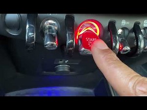 Mini Countryman - How to Start and Stop Engine