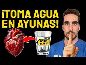 Lo que REALMENTE pasa cuando bebes AGUA en ayunas con el estómago vacío - Cardiólogo REVELA