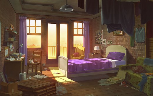 【Maya场景教程】新手入门，室内场景教学