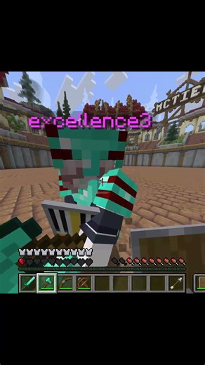 too close for comfort #minecraft #pvpclub #pvp