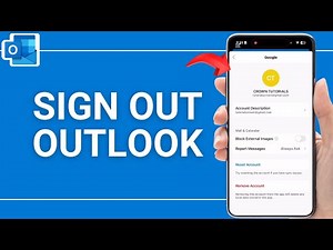 How to Sign Out of Outlook on Mobile